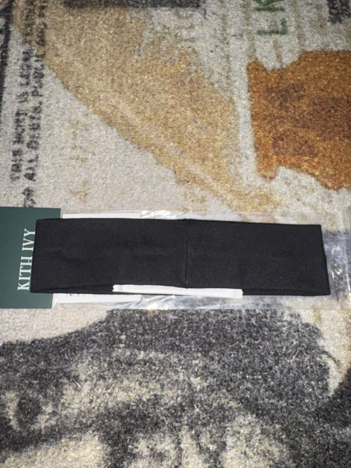 Kith × Wilson Kith Ivy Wilson Logo Wide Headband Size ONE SIZE - 3 Thumbnail