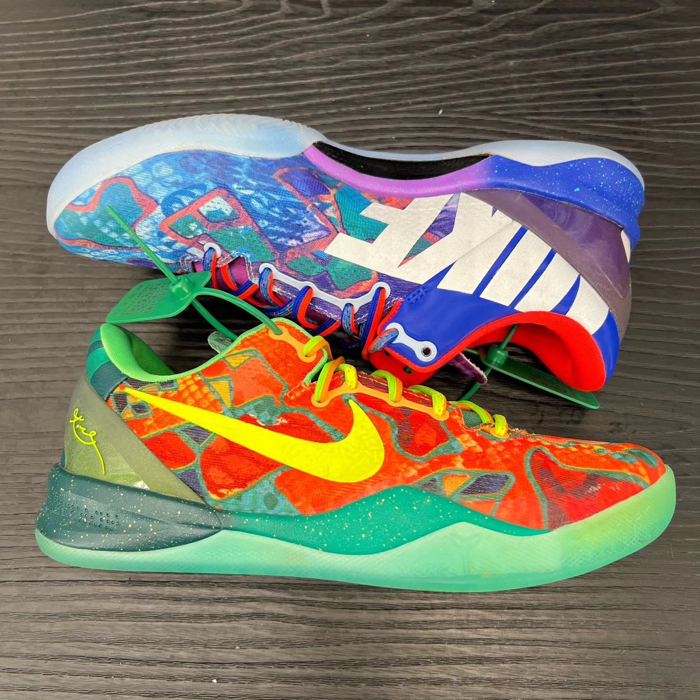 Nike zk8 low orange blue yin yang Size US 9 / EU 42 - 5 Thumbnail