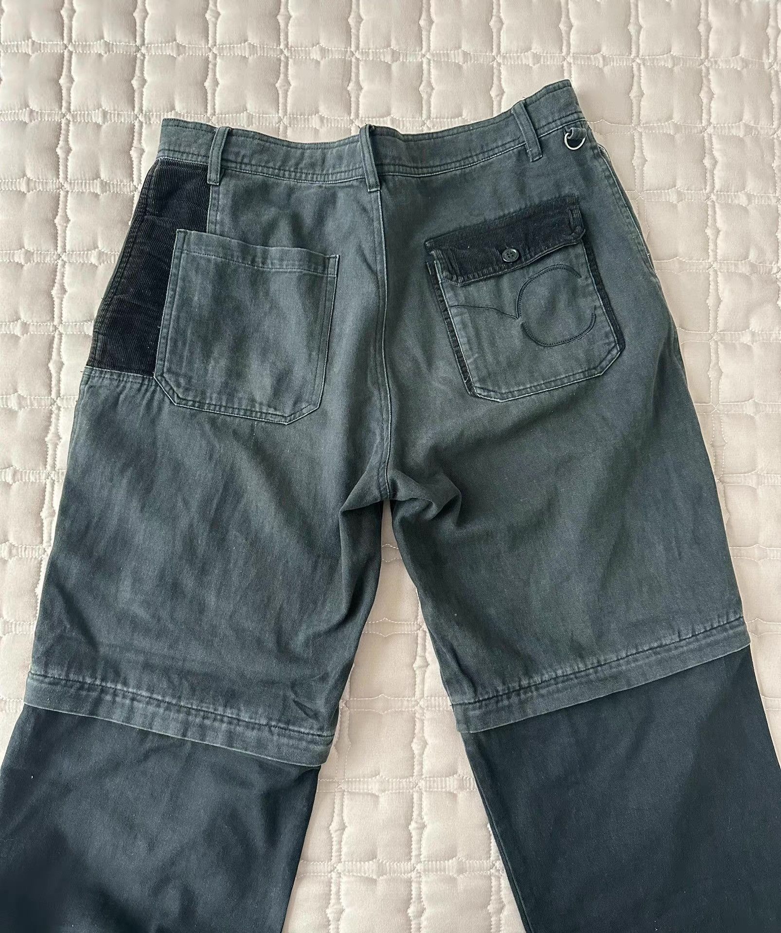 CLOT CLOT Edison Chen Early Corduroy Patchwork Pants Size US 34 / EU 50 - 2 Thumbnail