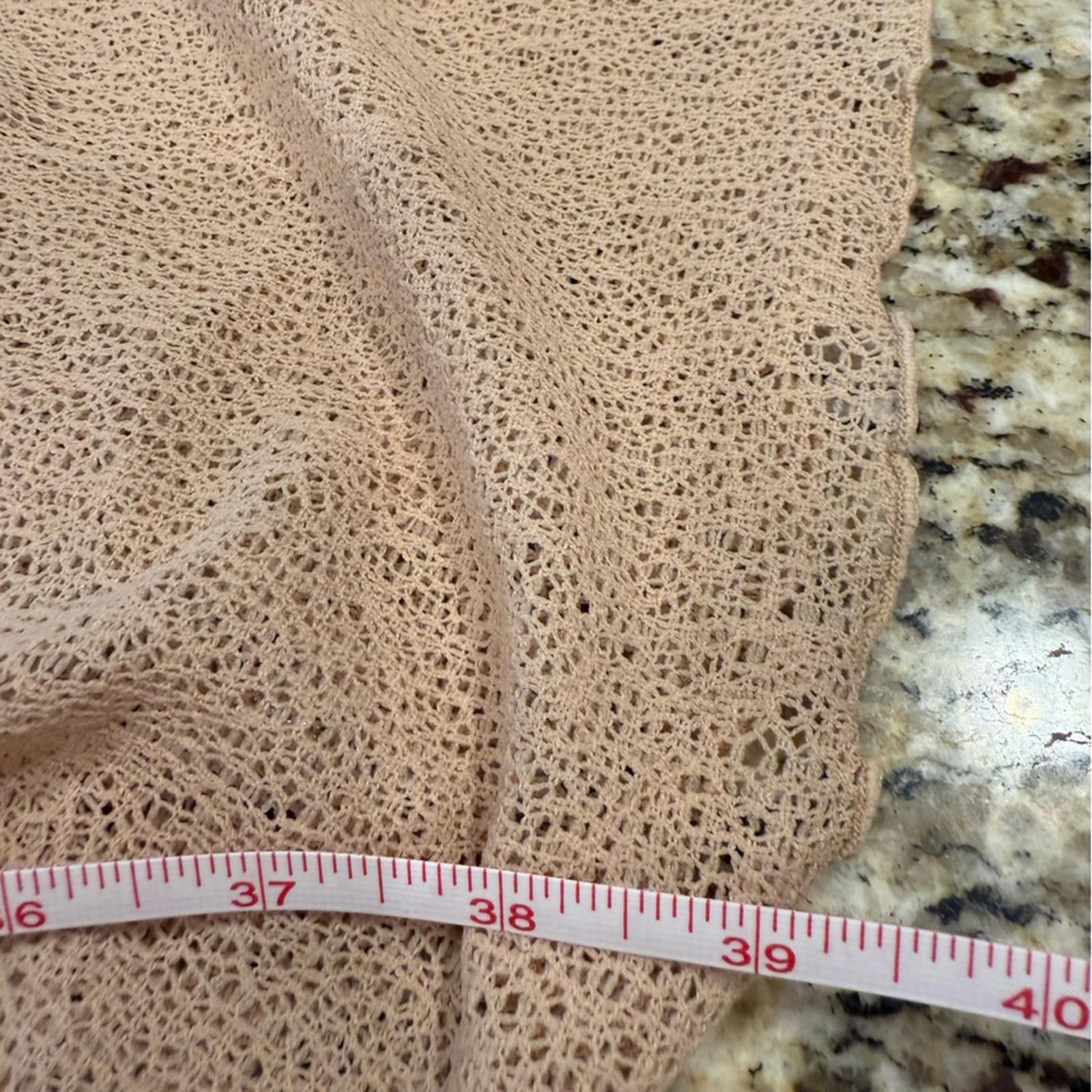 Other Colleen Lopez beige tan draped cross front into top SZ 2X/3X Size M / US 6-8 / IT 42-44 - 10 Thumbnail