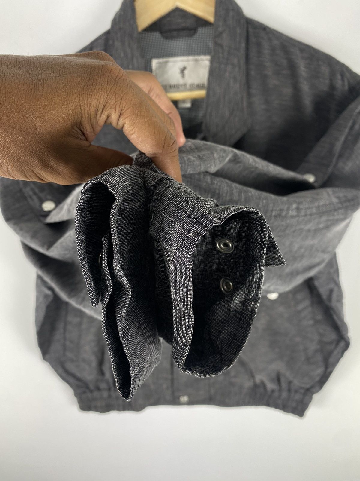 Japanese Brand Vintage 90s Casual Work Zipper Jacket by Current Stage Size US M / EU 48-50 / 2 - 11 Thumbnail