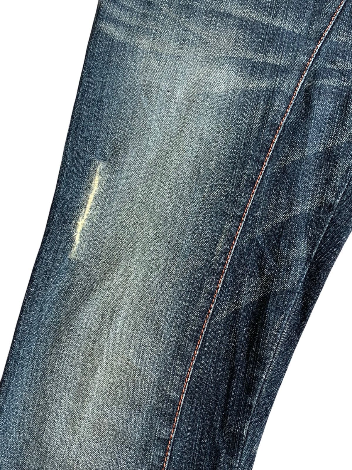 Obelisk Obelisk Archive Edo Black Flared Indigo Mudwash Denim Size US 32 / EU 48 - 9 Thumbnail