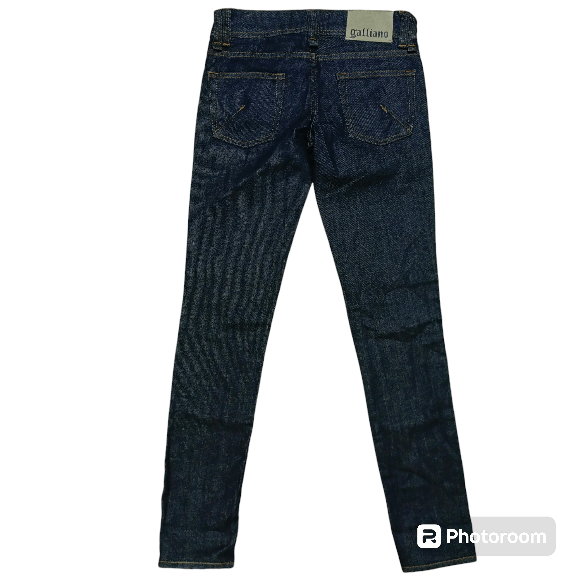 John Galliano John Galliano Cotton Blend Boyfriend Fit Jeans Size 28" / US 6 / IT 42 - 2 Thumbnail
