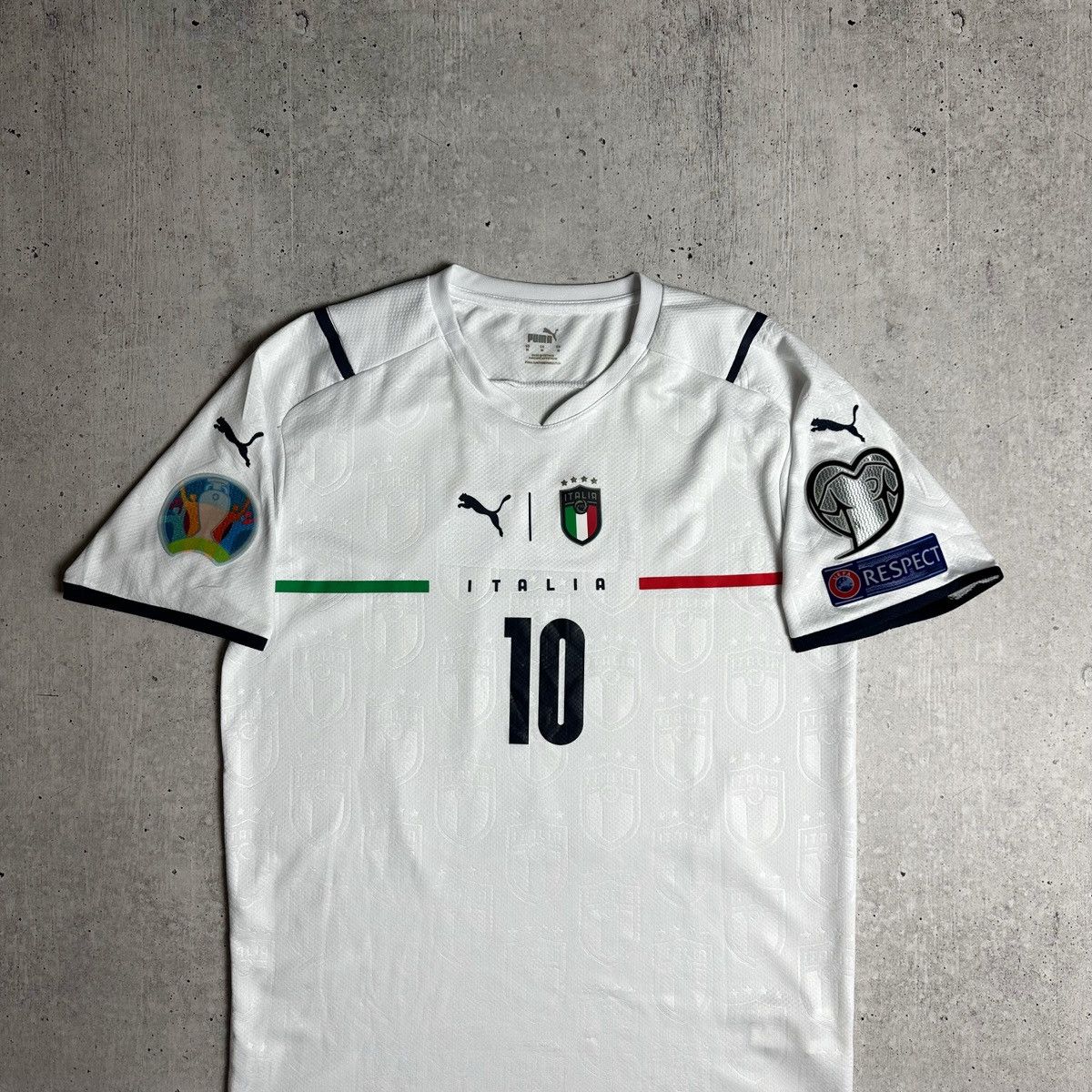 Puma × Vintage Vintage Puma National Italy Lorenzo Insigne 10 Soccer Jersey Size US M / EU 48-50 / 2 - 3 Thumbnail