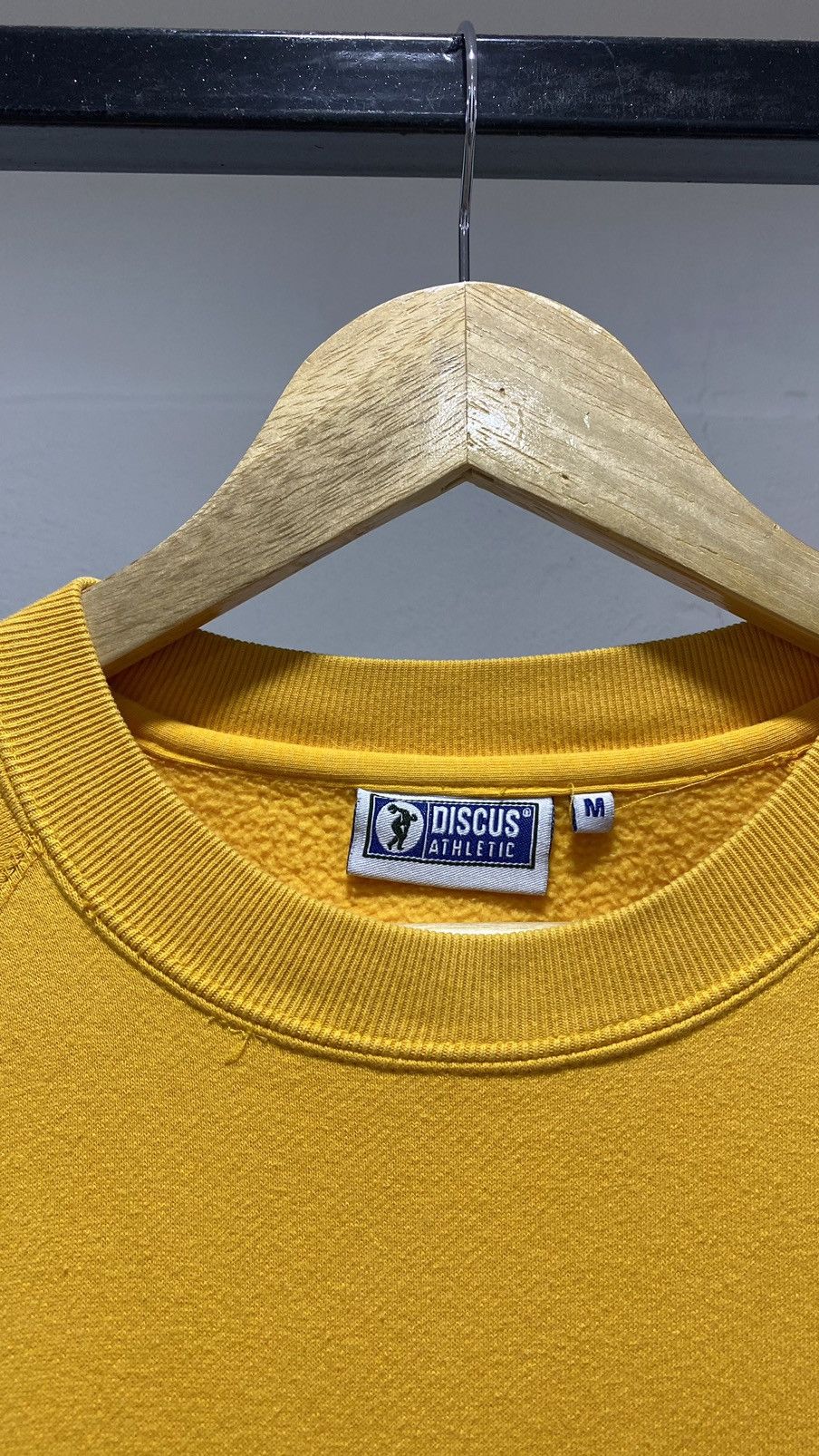Vintage Vintage 80s Discus Blank Sweatshirt Size US M / EU 48-50 / 2 - 6 Thumbnail