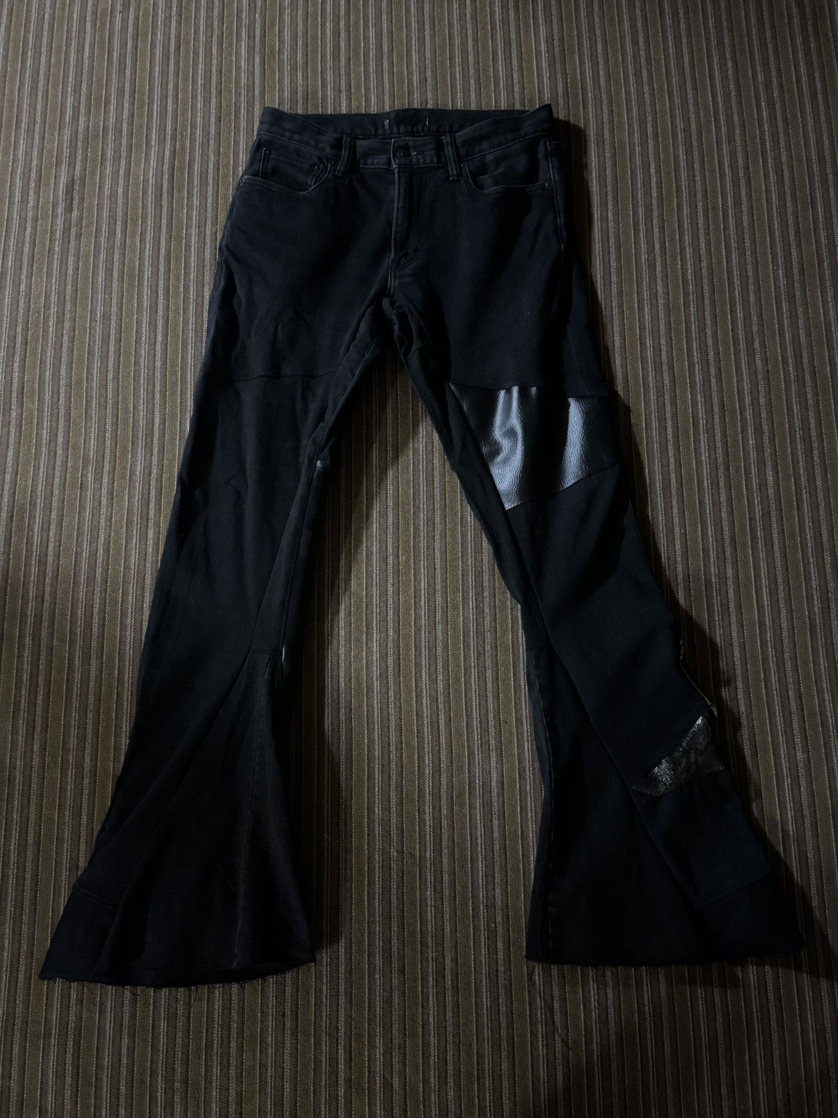 Japanese Brand Remake Flared Jeans Size US 31 - 2 Thumbnail