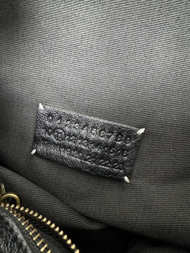 Maison Margiela Maison Margiela Black Leather Handle Daily Bag Size ONE SIZE - 8 Thumbnail