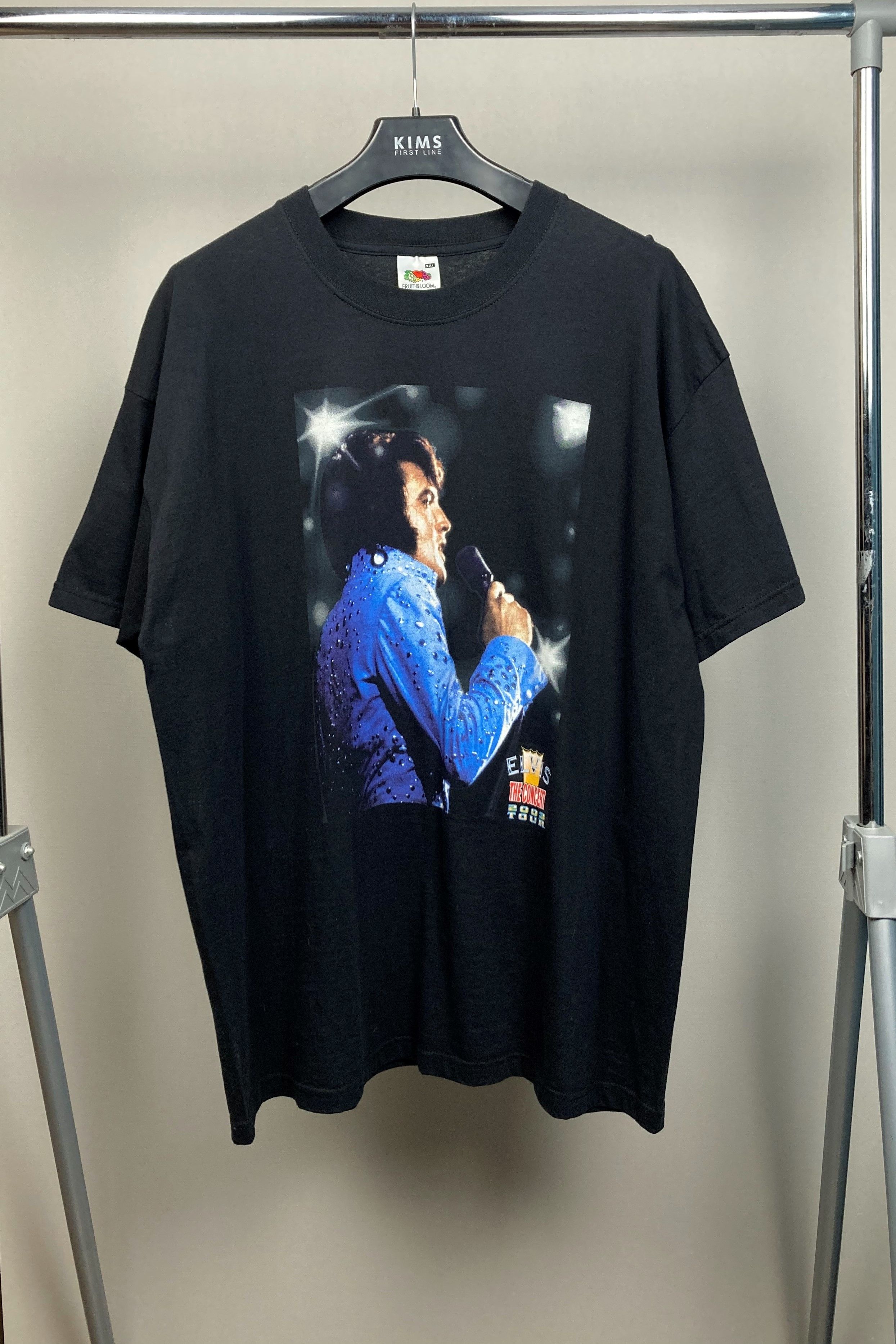 Band Tees Elvis Presley The King of Rock&Roll 2 Side Graphic T-shirt Size US XXL / EU 58 / 5 - 1 Thumbnail