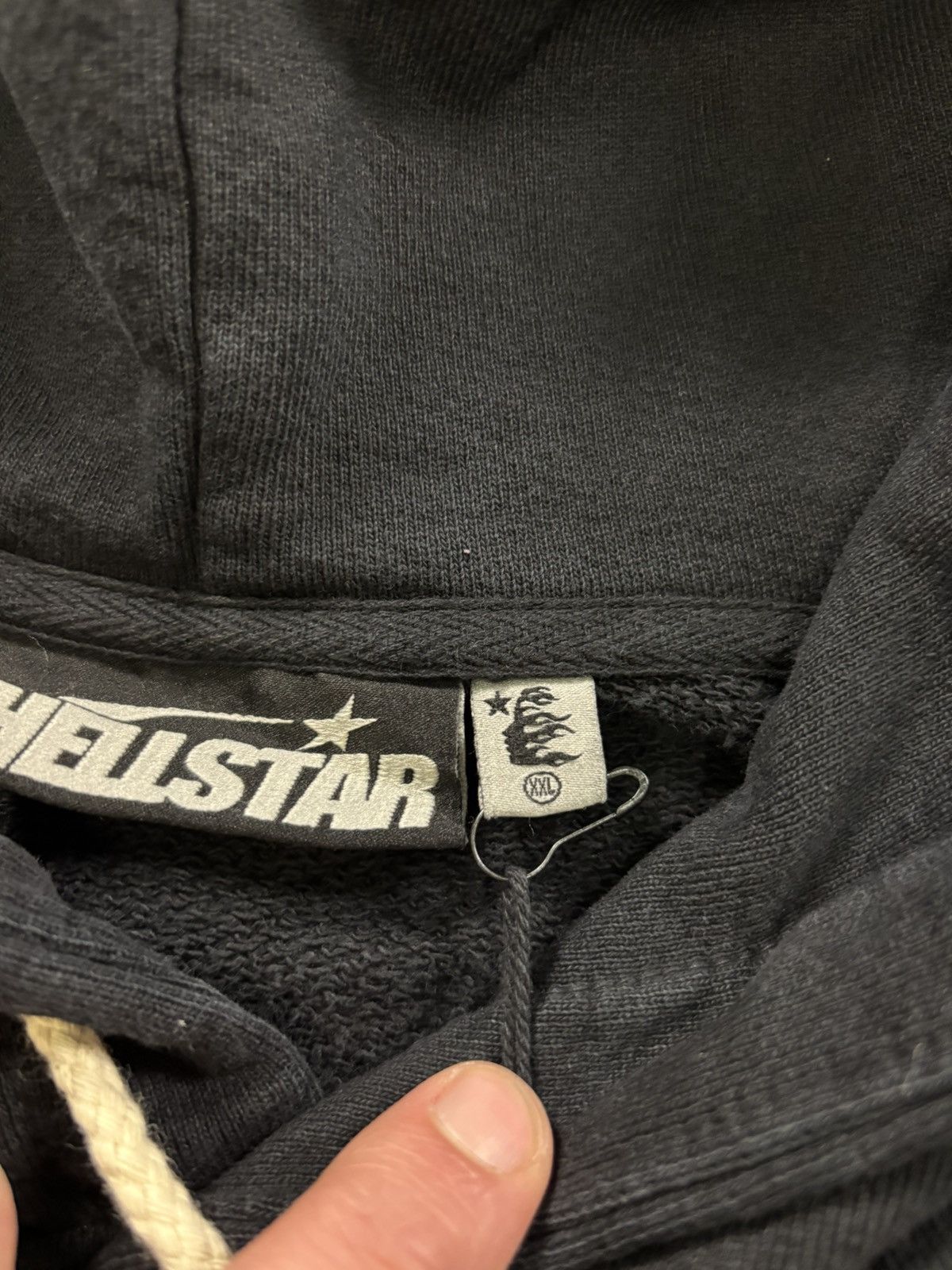 HELLSTAR Hellstar HStar Hoodie, Black Size US XXL / EU 58 / 5 - 6 Thumbnail