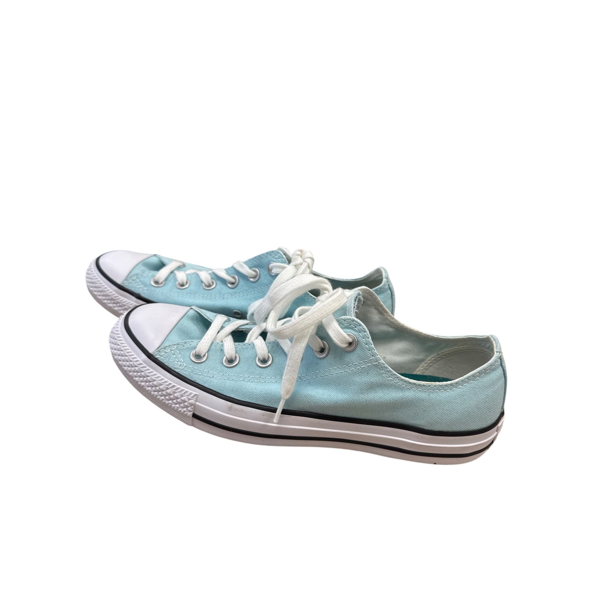 Converse Converse All Star Mens Low Top Sneakers Pale Green Canvas Si Size US 9 / EU 42 - 3 Thumbnail