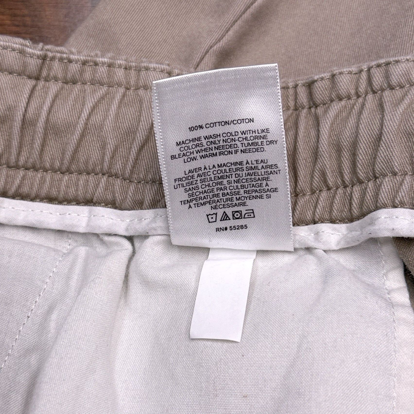 Express Express Jogger Pants Mens XL Brown Drawstring Tapered Regular Pockets Logo Twill Cotton Size US 36 / EU 52 - 5 Thumbnail