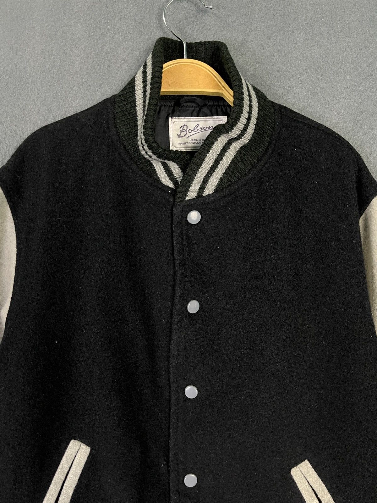 Vintage Bobson Wool Varsity Jacket Size US M / EU 48-50 / 2 - 3 Thumbnail