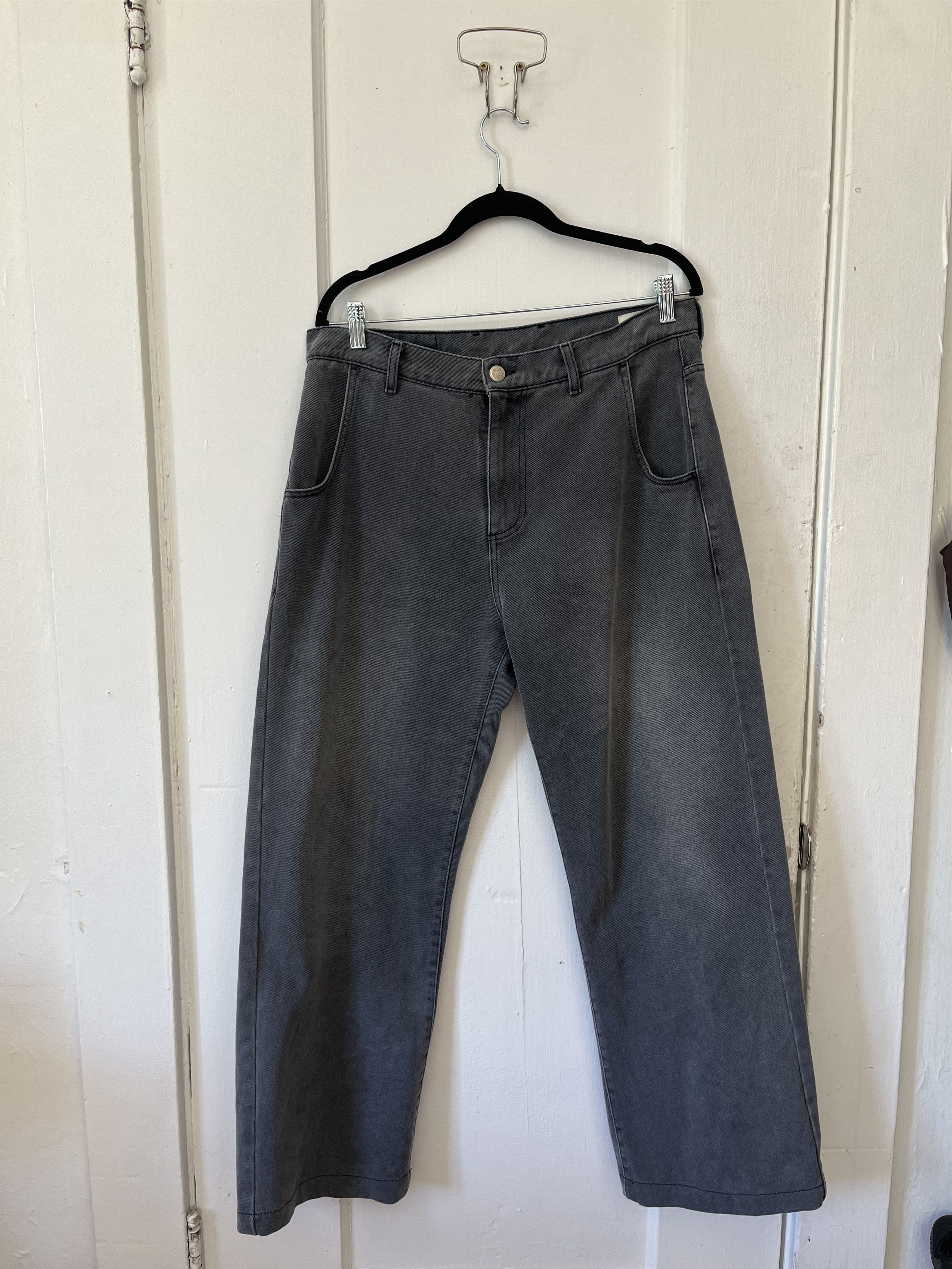 Mfpen Straight Cut Jeans - Washed Slate Size US 32 / EU 48 - 1 Thumbnail