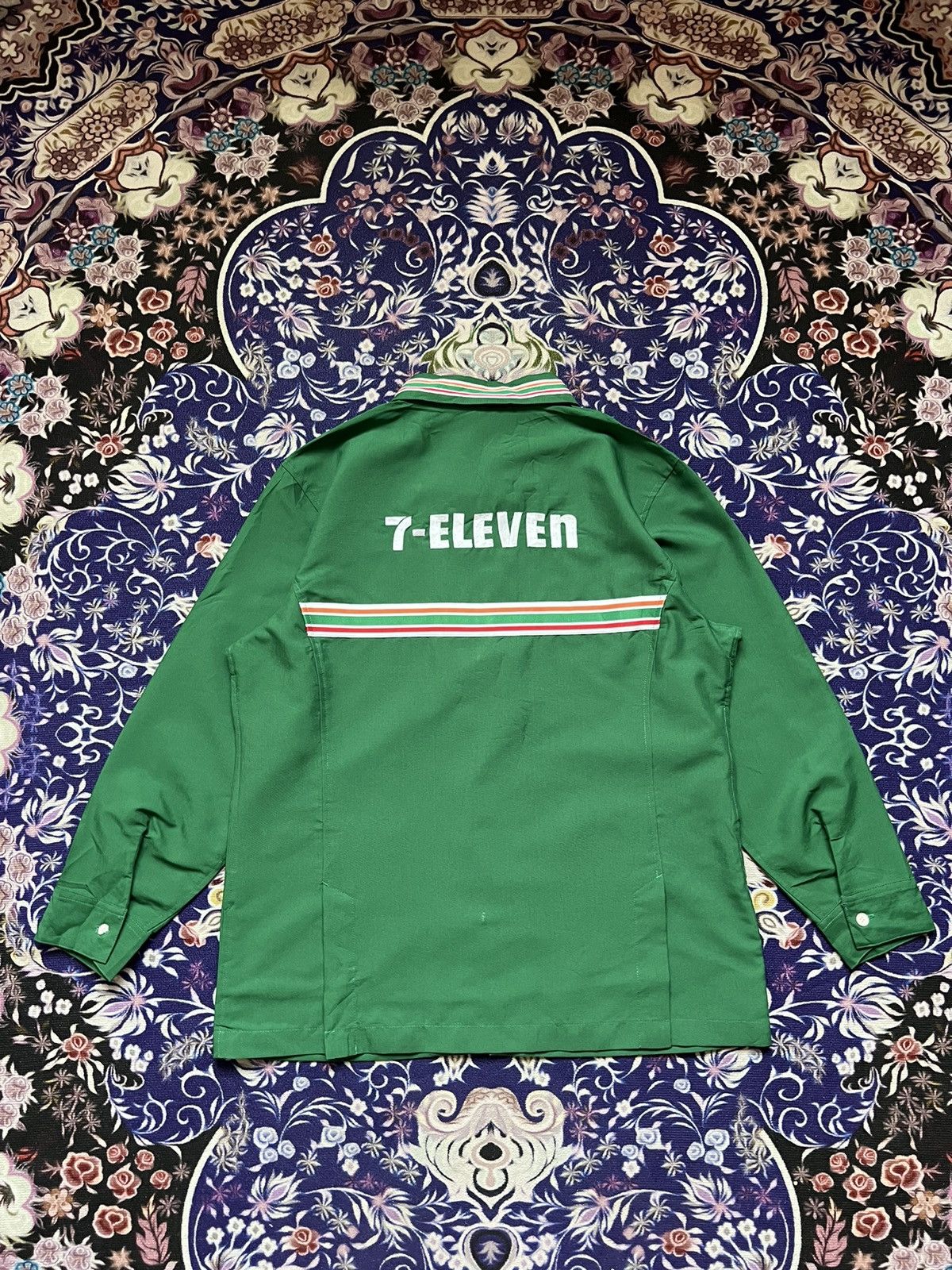 Japanese Brand Vintage 7 Eleven Japanese Brand Workers Uniform Jacket Size US M / EU 48-50 / 2 - 8 Thumbnail
