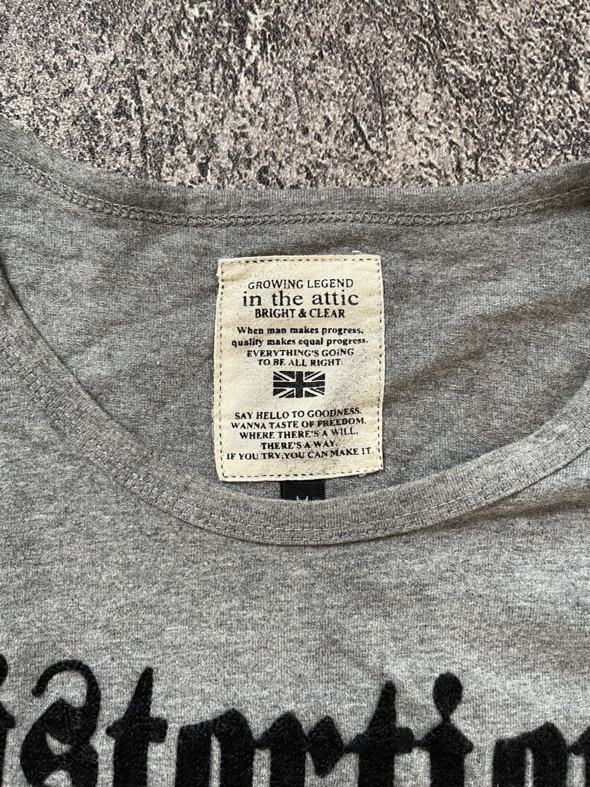 Japanese Brand Y2K Intheattic ifsixwasnine skull longsleeve Size US L / EU 52-54 / 3 - 4 Thumbnail