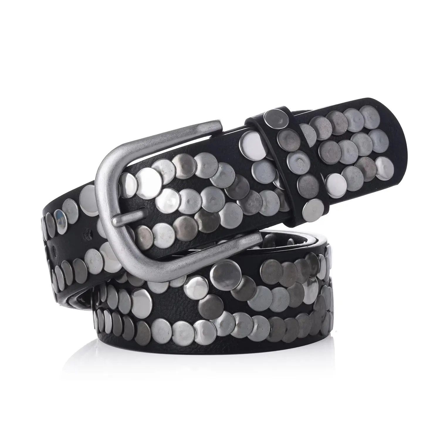 Japanese Brand × Vintage Retro punk belt Rivets belt Size ONE SIZE - 1 Thumbnail