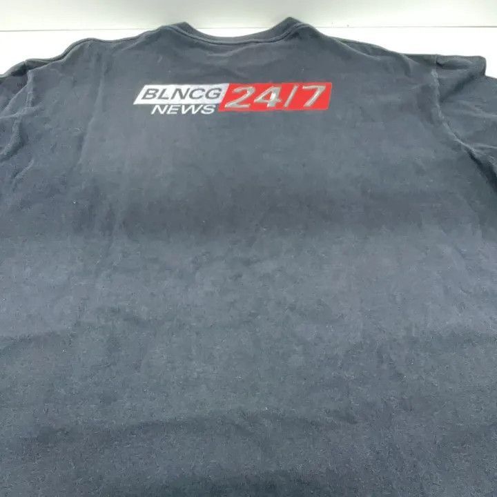 Balenciaga Balenciaga Balenciaga Graphic Cotton ShortSleeve T -2507 Size US XL / EU 56 / 4 - 9 Thumbnail
