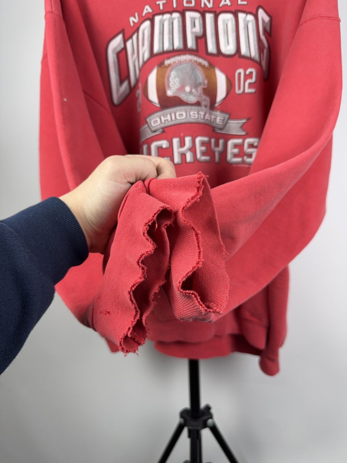 NFL × Vintage Vintage NFL 2002 Champions Ohio State Buckeyes Sweatshirt Size US XL / EU 56 / 4 - 9 Thumbnail
