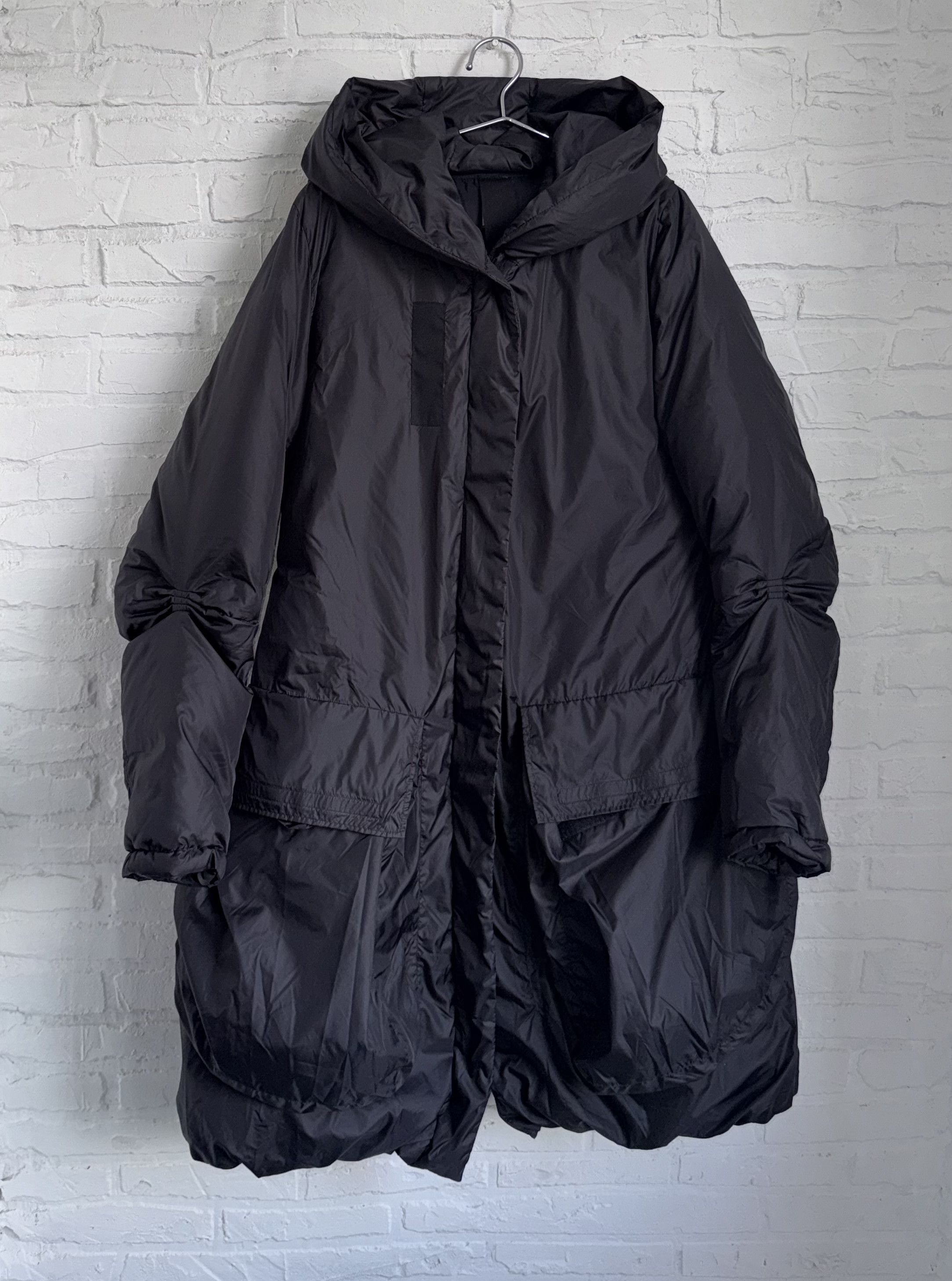 Rundholz Rundholz black oversized puffer down jacket Size S / US 4 / IT 40 - 1 Thumbnail