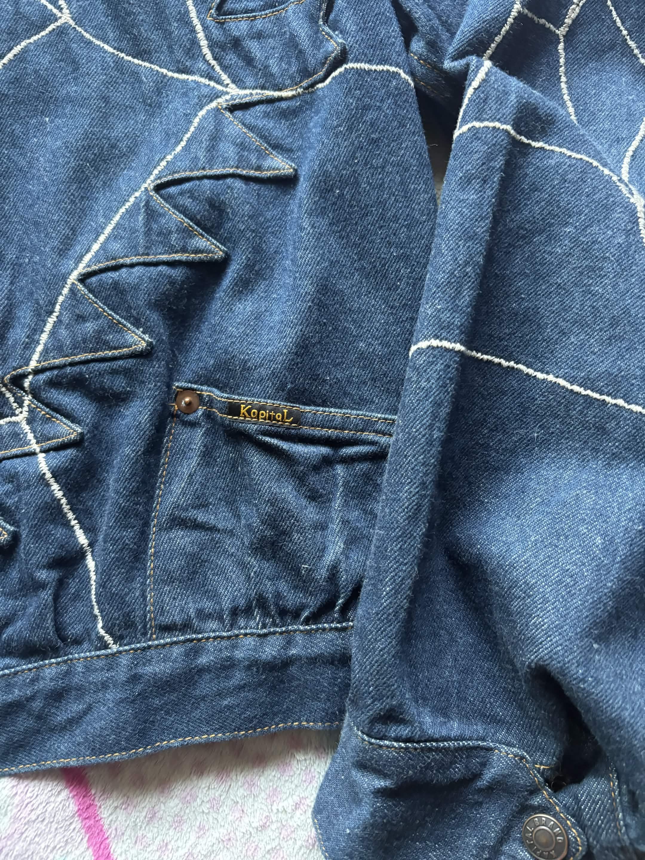 Kapital Kapital - 13Oz Denim Thunderbird Blouson Size US M / EU 48-50 / 2 - 6 Thumbnail