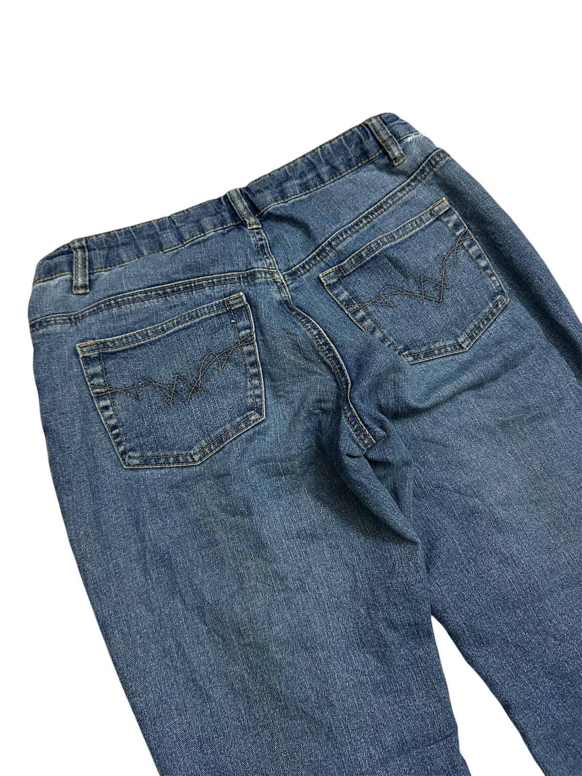 Rick Owens Distressed Wink Wink Flare Y2K Jeans Goa Lgb If Six Was Nine Size US 31 - 8 Thumbnail