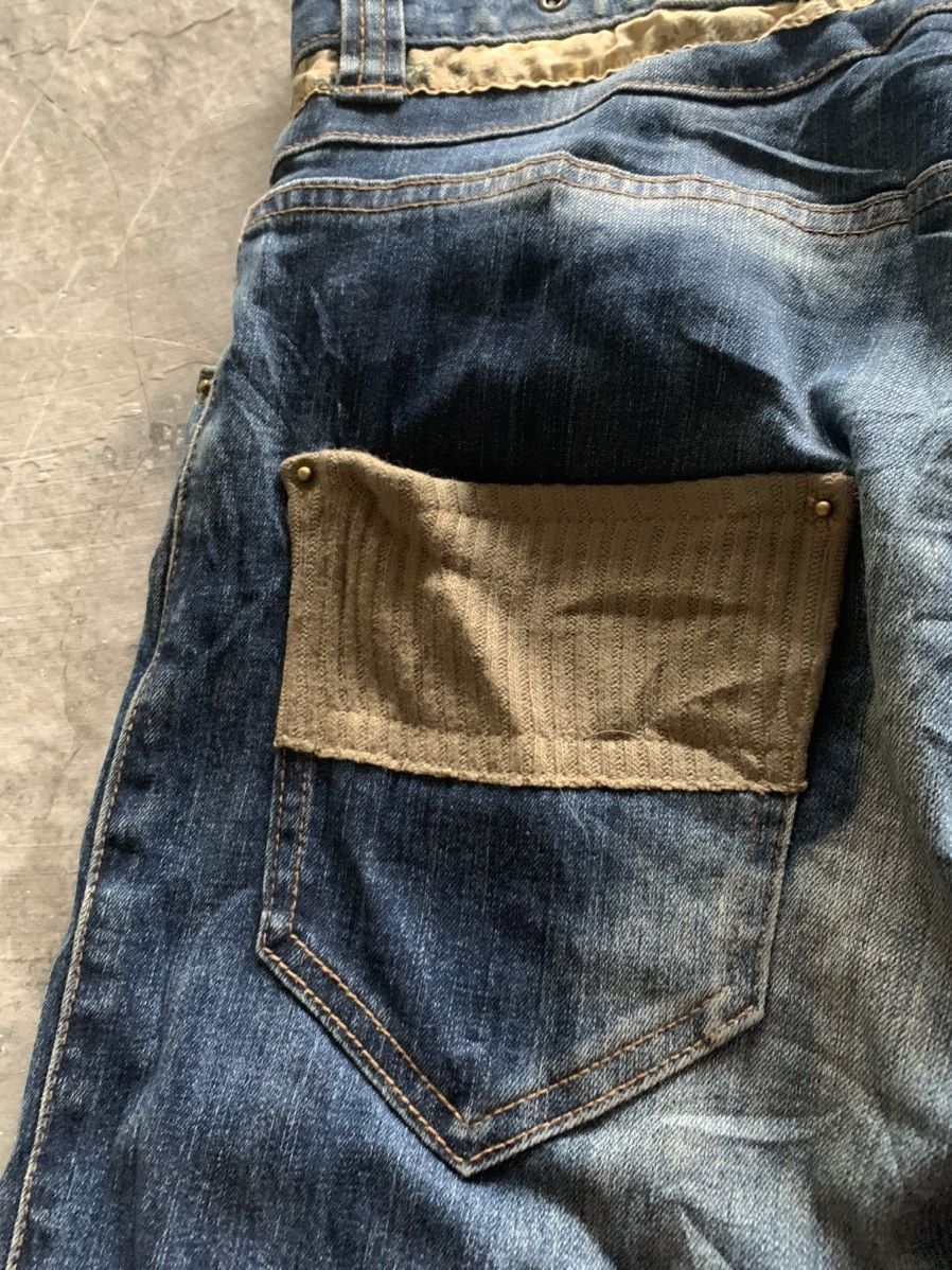 PPFM twist curl PPFM jeans with patchowrk Size US 34 / EU 50 - 18 Thumbnail