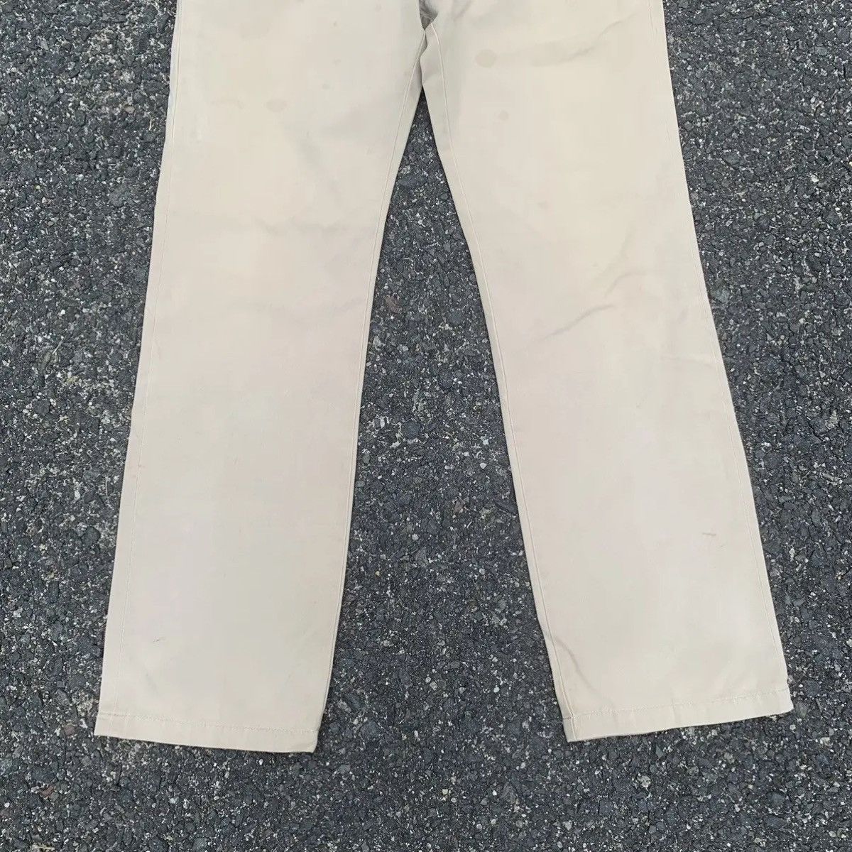 Dickies Vintage Dickies W30 L31 Trousers Work Wear Khaki Pants Size US 30 / EU 46 - 4 Thumbnail