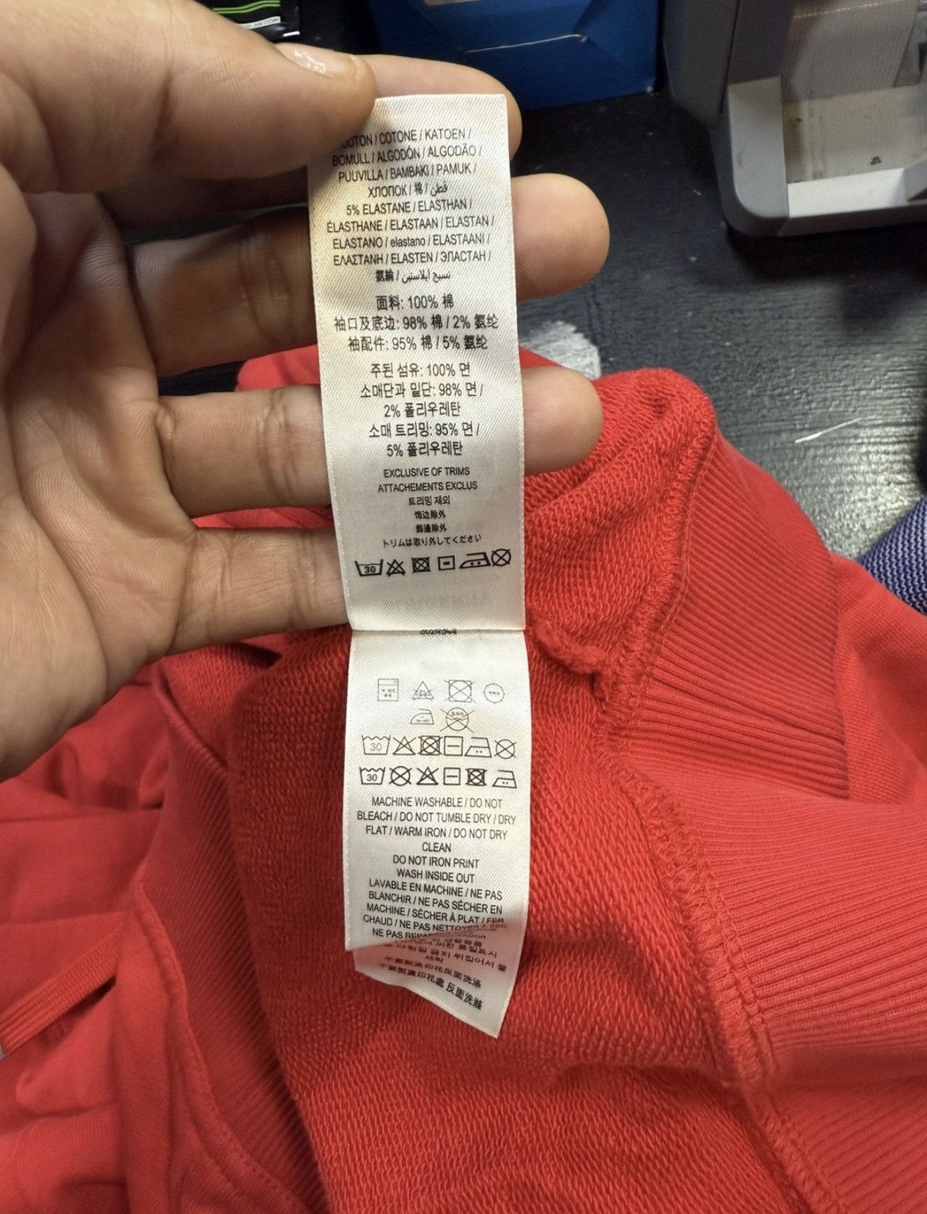 Burberry Burberry Red Zip Up Hoodie Size US S / EU 44-46 / 1 - 6 Thumbnail