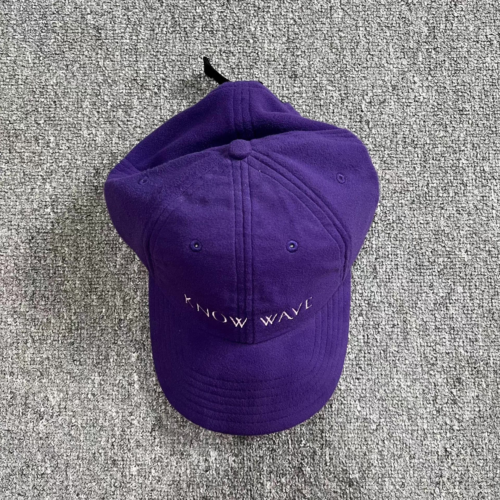 Know Wave Know Wave Fleece Curved Brim Baseball Cap / Sun Hat Q7 Size ONE SIZE - 8 Thumbnail