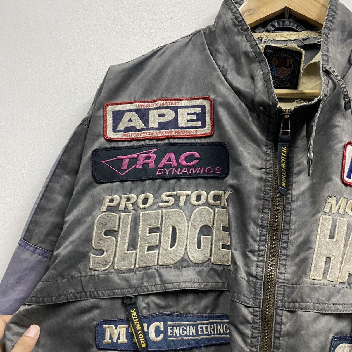 YELLOW CORN Vintage Yellow Corn Sledge Hammer NHRA Racing Jacket Size US XL / EU 56 / 4 - 9 Thumbnail