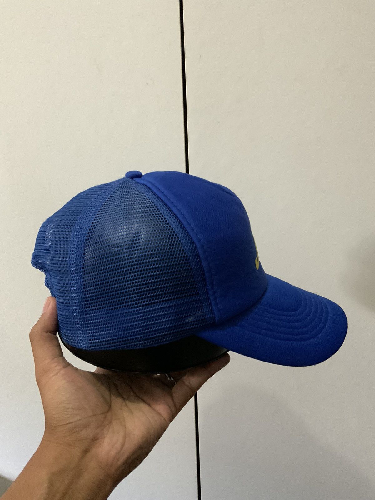 Hat Club JCP Yellow Blue Trucker Hat Size ONE SIZE - 4 Thumbnail