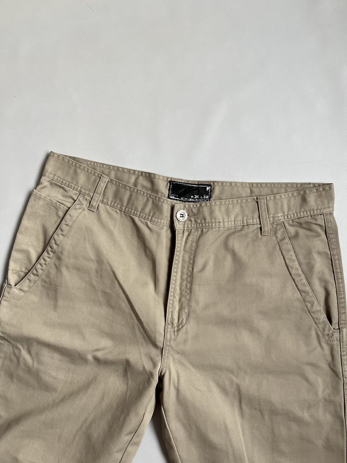 Oakley Vintage Y2K Rare Oakley Beige Chino Pants Size 36 Size US 36 / EU 52 - 2 Thumbnail
