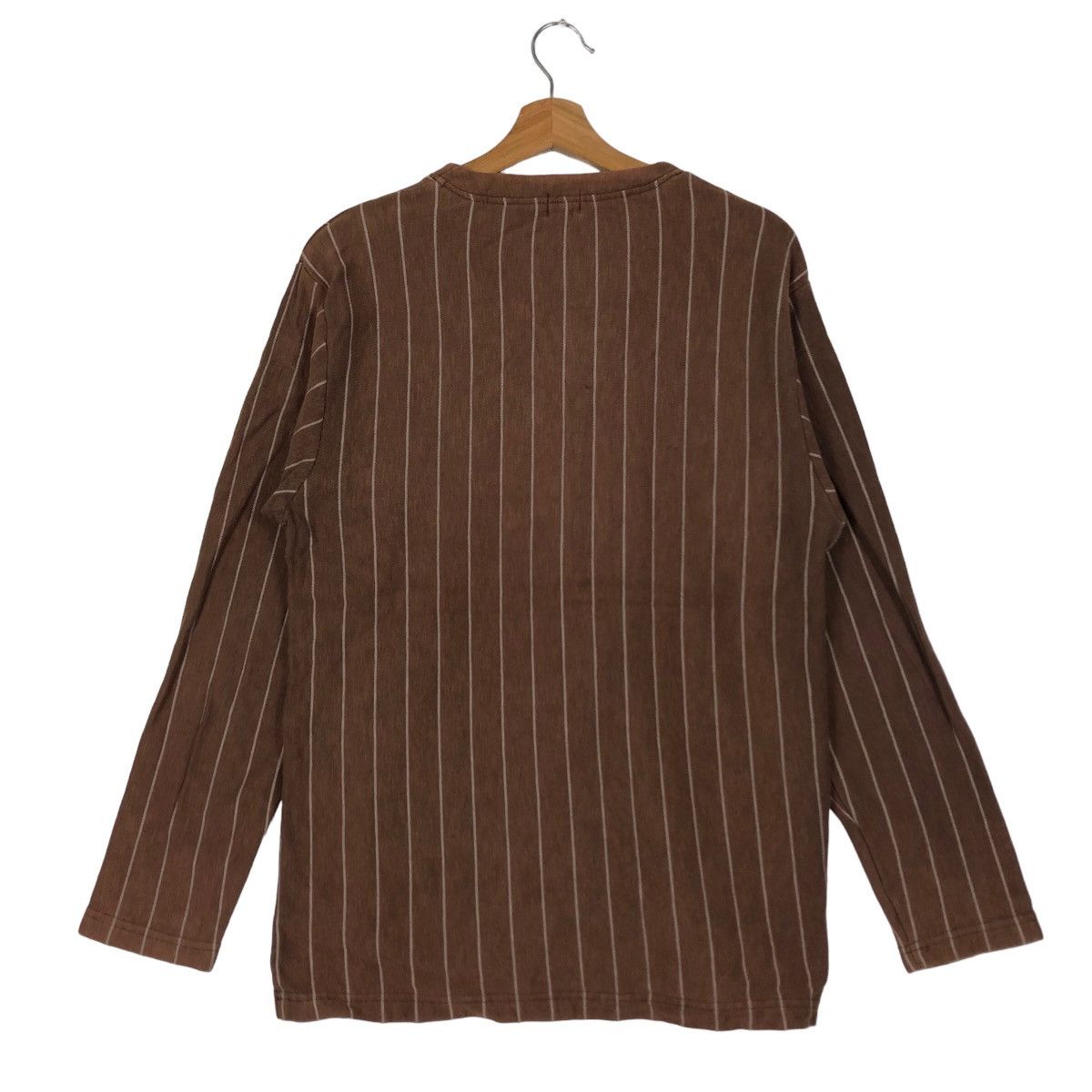 Japanese Brand 🔥Long Sleeve Dickies Worker Pin Striped Design Size US M / EU 48-50 / 2 - 8 Thumbnail