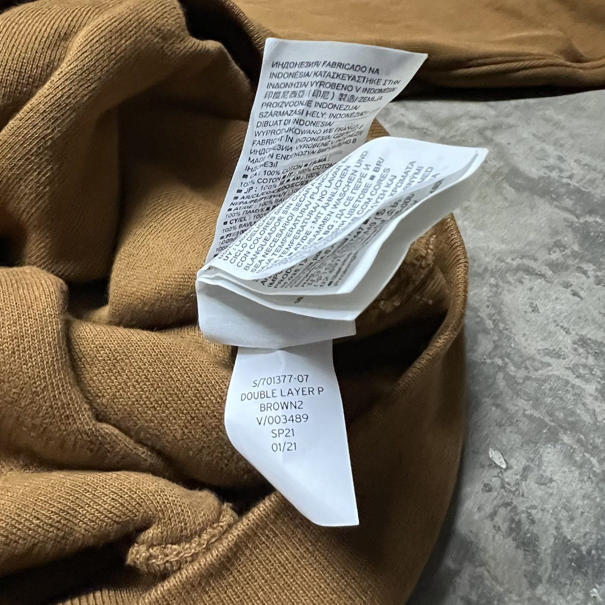 Gap × Kanye West × Yeezy Kanye West YEEZY x GAP Double-Layer Brown Hoodie Sweater Size US M / EU 48-50 / 2 - 12 Thumbnail