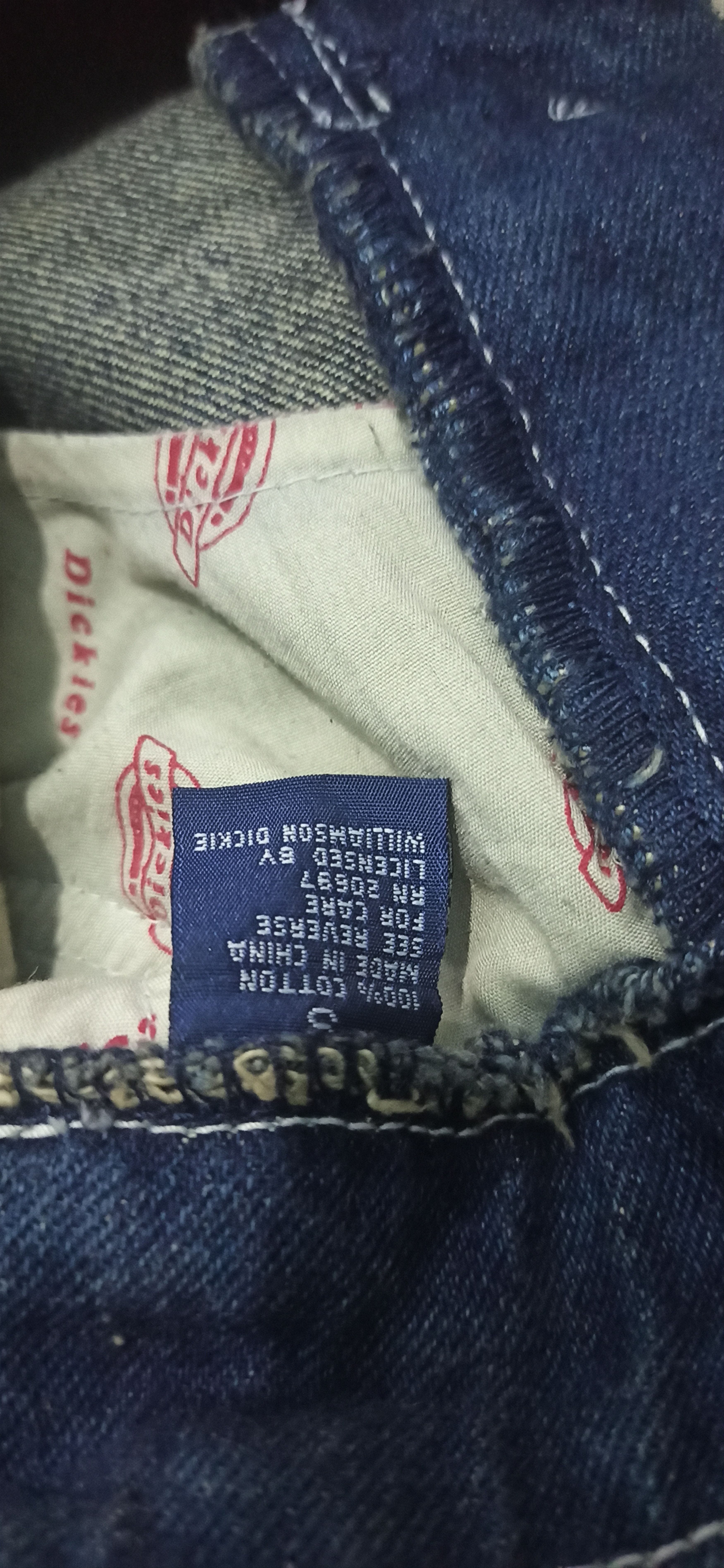 Dickies Full print Dickies Women's Cotton Denim Skirt Size 30" / US 8 / IT 44 - 4 Thumbnail