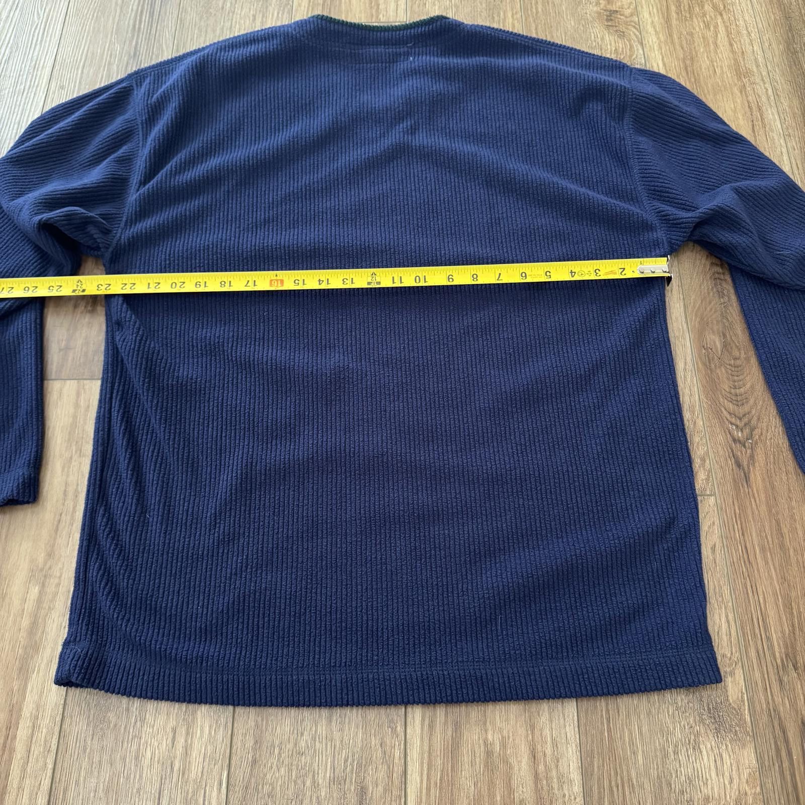 Big Dogs Vintage Big Dogs Fleece Knit V Neck 90s Y2K Size US L / EU 52-54 / 3 - 4 Thumbnail