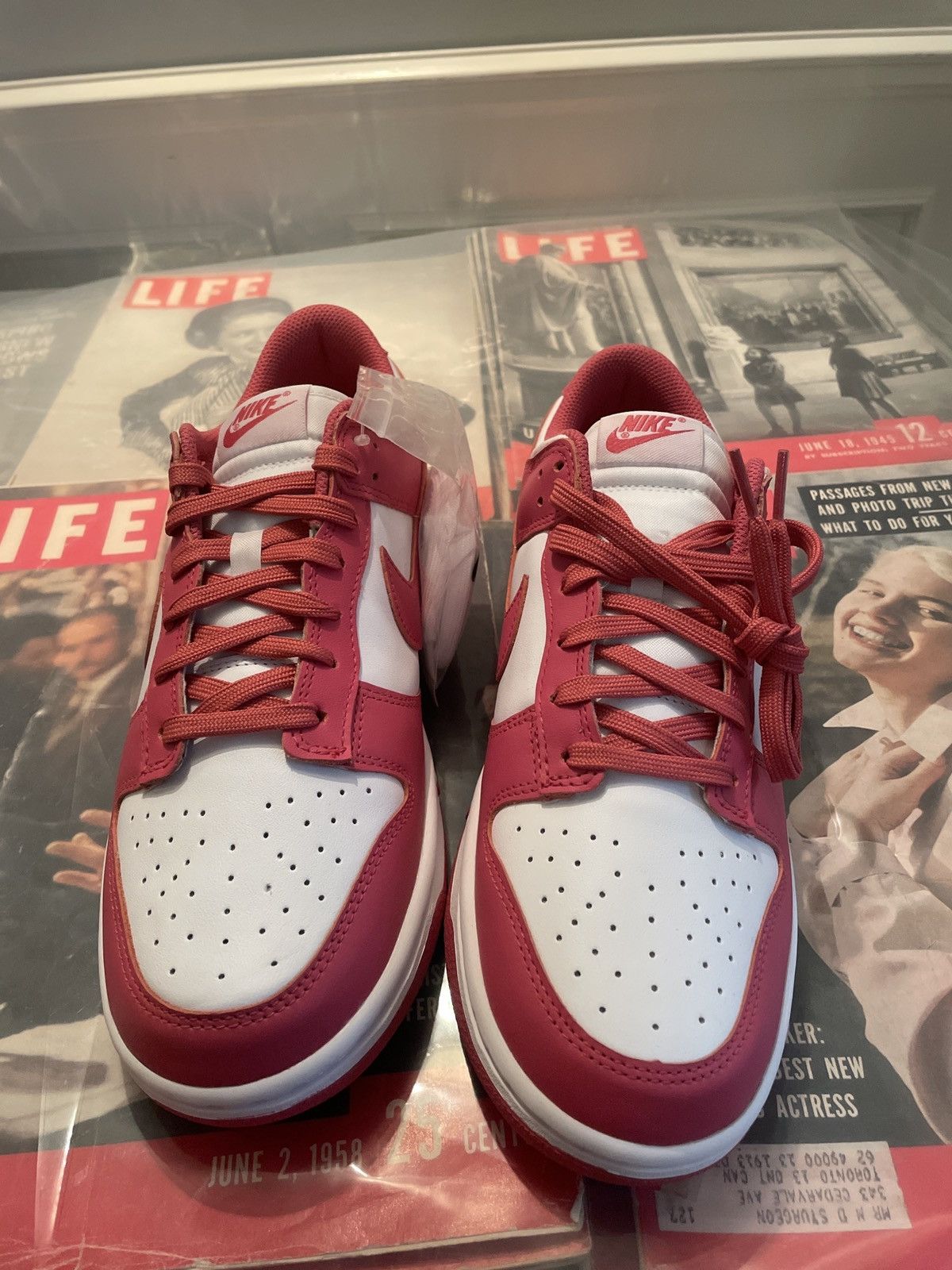 Nike Nike Dunk Low Archaeo Pink (Womans) Size US 12 / EU 45 - 4 Thumbnail