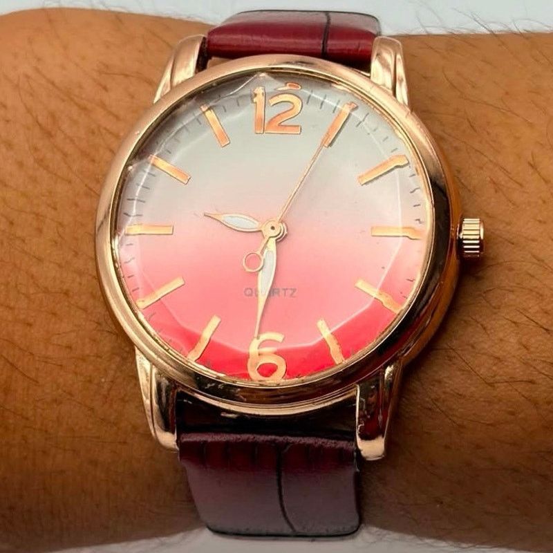 Other Rose Gold & Red Watch Size ONE SIZE - 2 Thumbnail