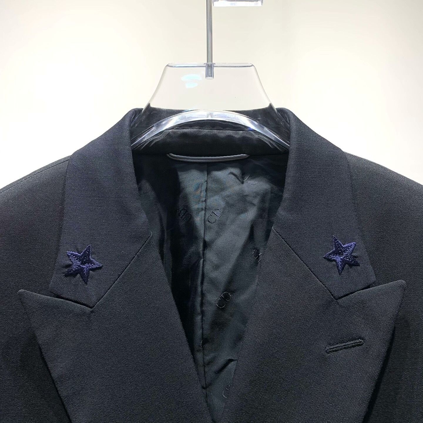 Dior Dior Double-Breasted Embroidered Blazer Size US L / EU 52-54 / 3 - 3 Thumbnail