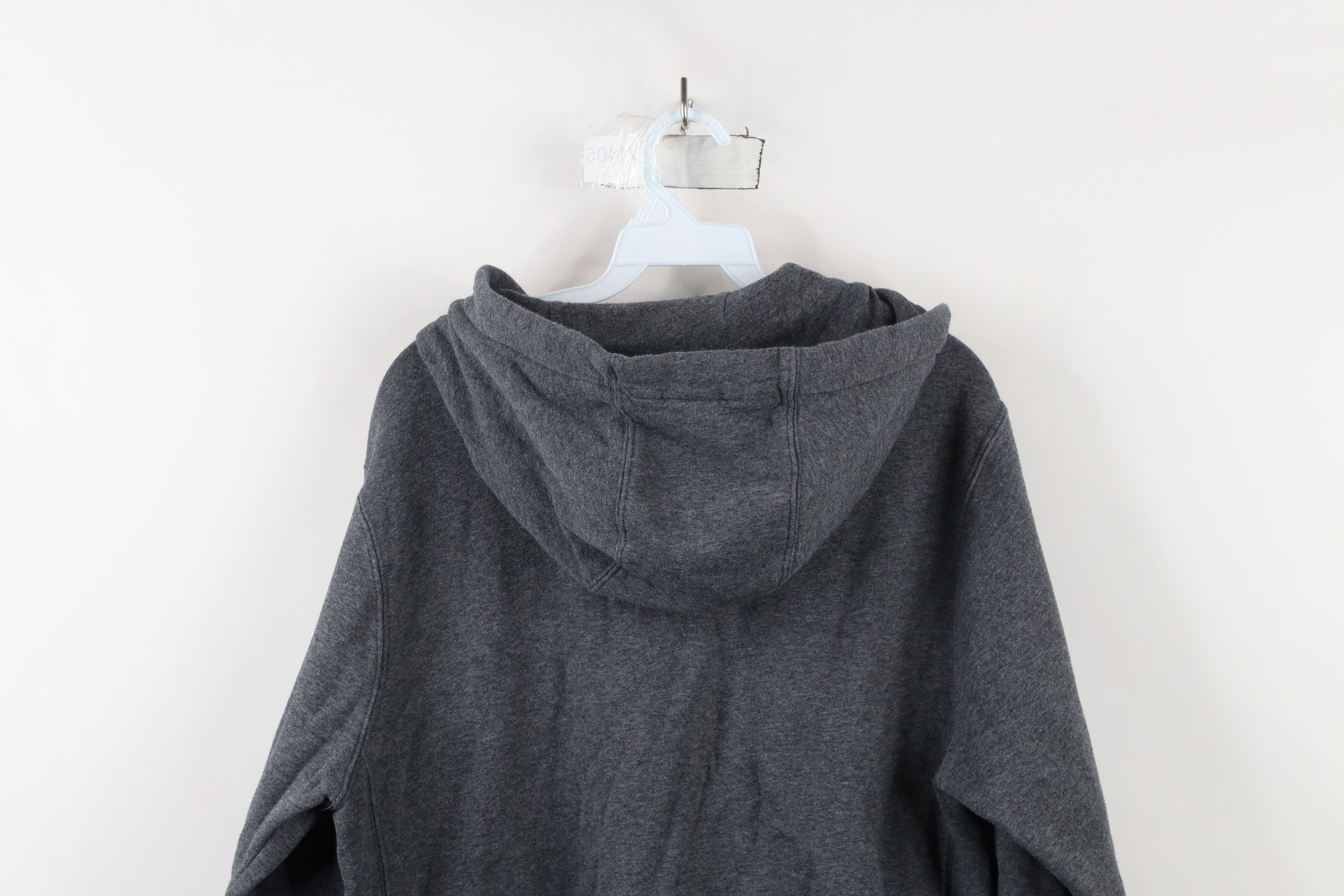 Nike × Vintage Vintage Nike Mini Swoosh Full Zip Hoodie Sweatshirt Gray Size US S / EU 44-46 / 1 - 12 Thumbnail
