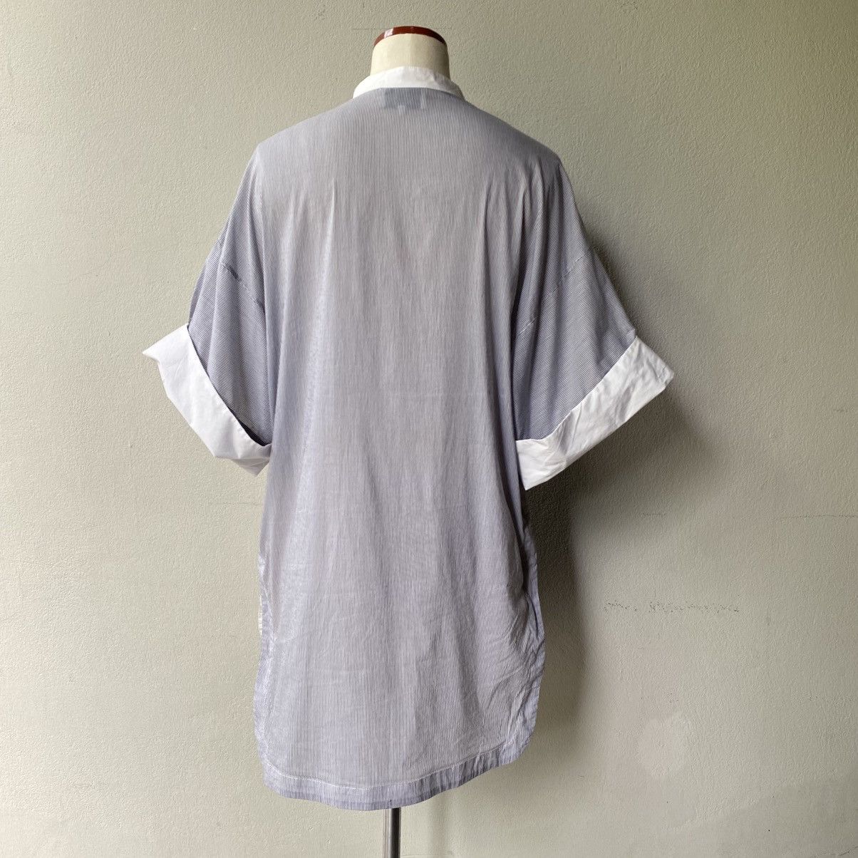 3.1 Phillip Lim 3.1 Phillip Lim Navy Stripe Shirt Dress Size S / US 4 / IT 40 - 22 Thumbnail