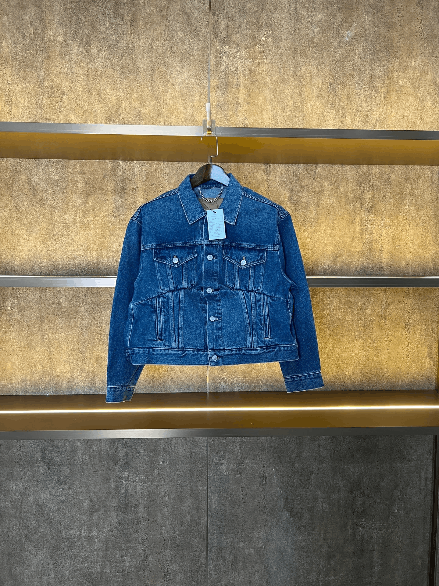 Balenciaga Balenciaga Oversized Denim Jacket Size US 34 / EU 50 - 1 Thumbnail