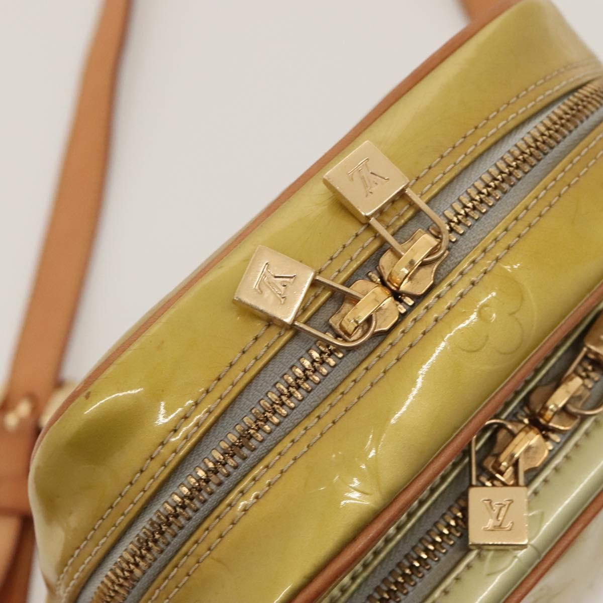 Louis Vuitton LOUIS VUITTON Monogram Vernis Wooster Shoulder Bag Gris Size ONE SIZE - 15 Thumbnail
