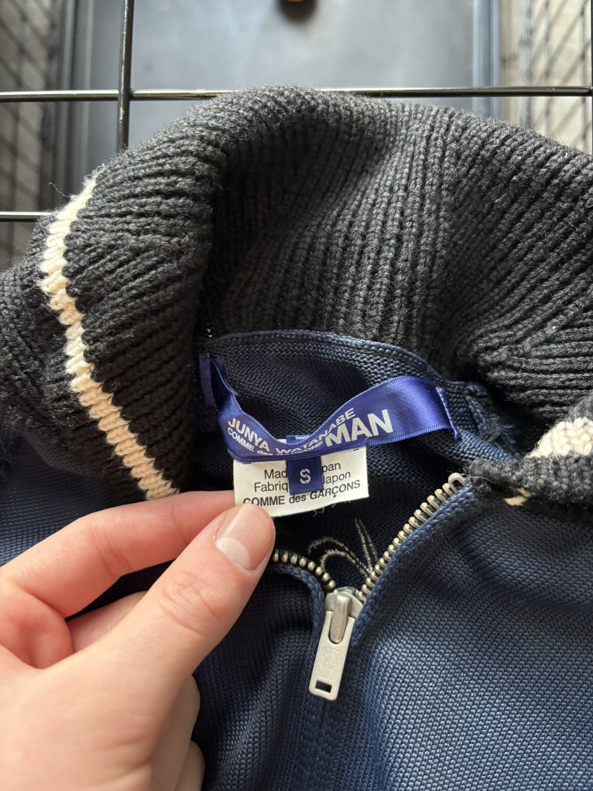 Junya Watanabe junya wantanabe x comme des garcons zip up sweater Size US S / EU 44-46 / 1 - 3 Thumbnail