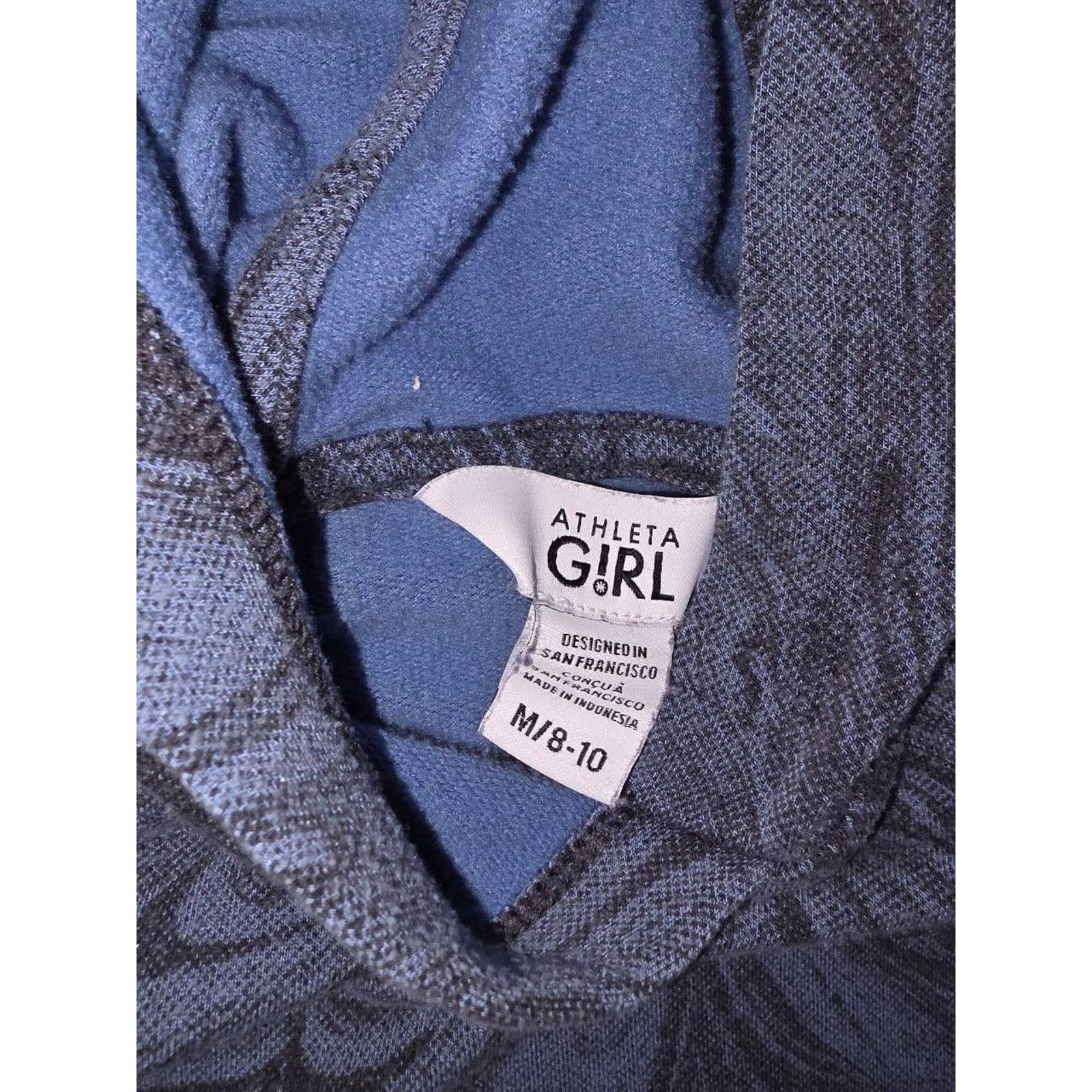 Athleta Athleta Girl jumpsuit MARBLE BLUE 8-10 Years A003224 Size 24" / US 00 / IT 34 - 6 Thumbnail