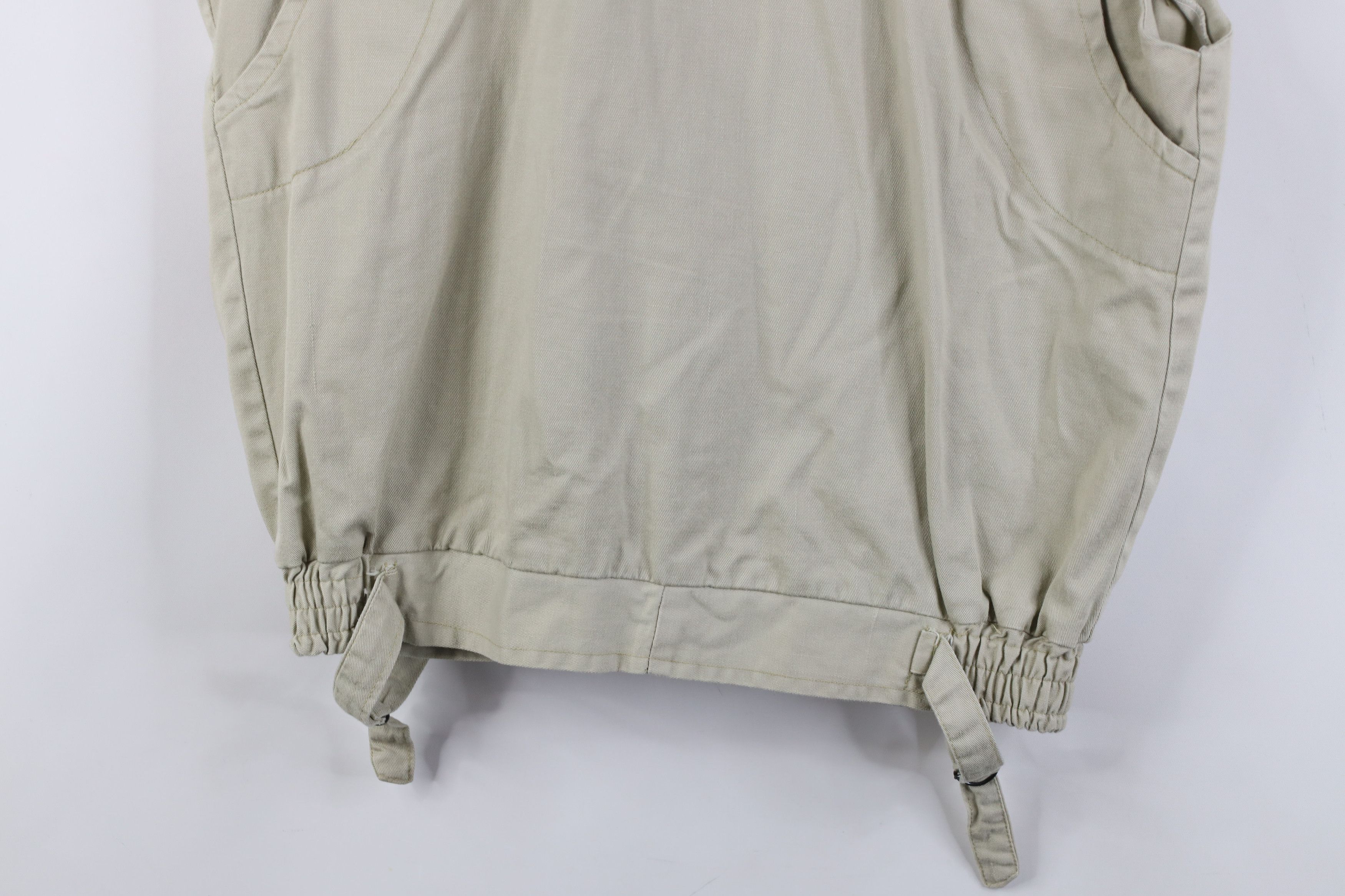 Vintage Vtg 70s 80s Streetwear Side Buckle Canvas Vest Jacket Size L / US 10 / IT 46 - 16 Thumbnail
