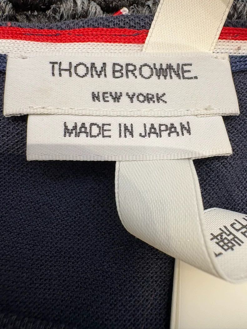 Thom Browne Thom Browne polo shirt short sleeves Size US M / EU 48-50 / 2 - 4 Thumbnail