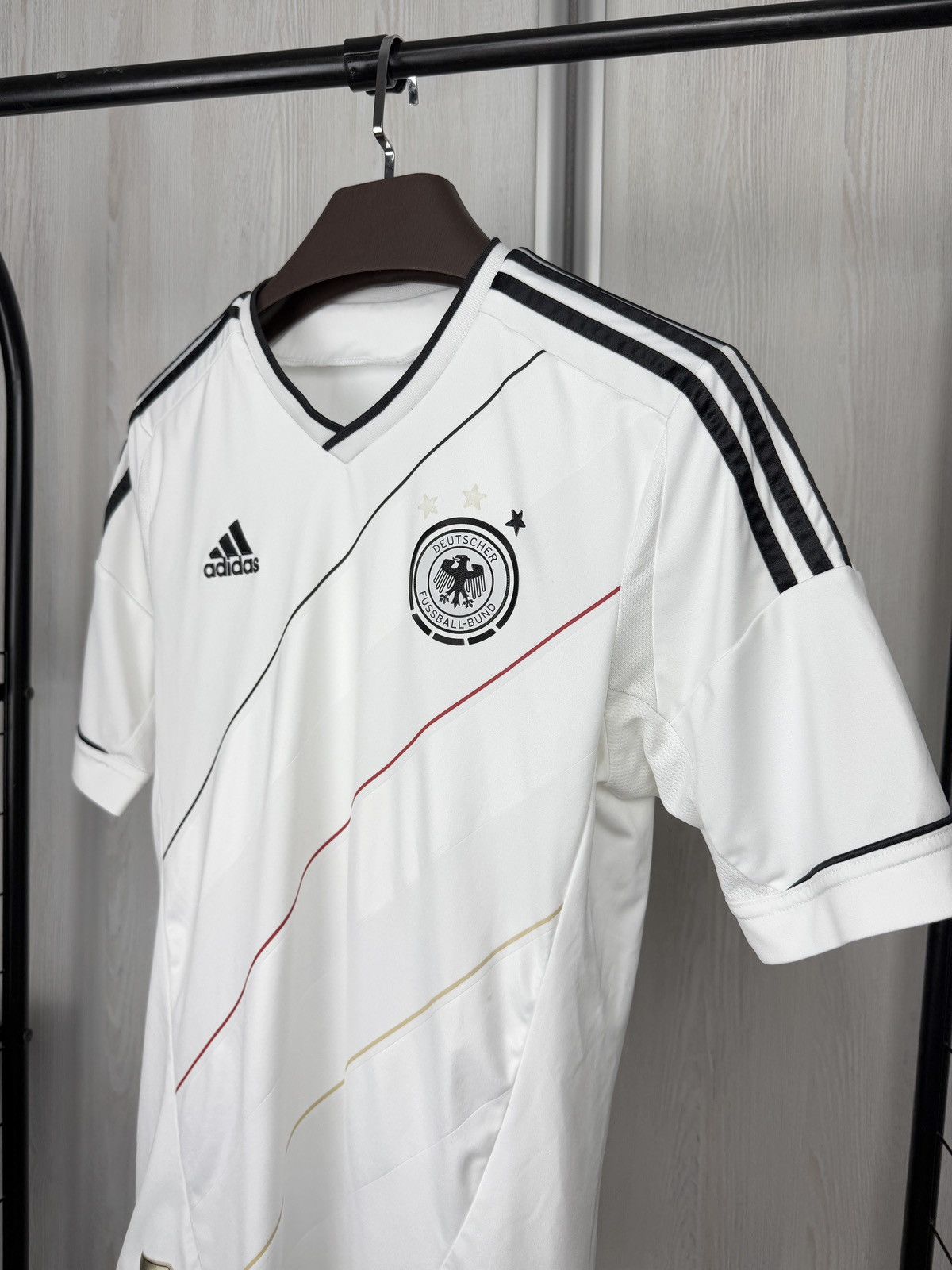 Adidas Germany National Team 2012 2014 Home Soccer Jersey Adidas Size US S / EU 44-46 / 1 - 6 Thumbnail