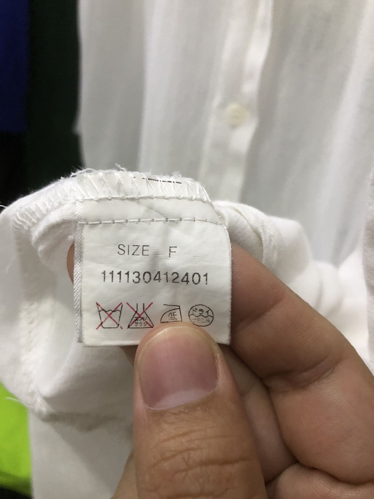 Designer × Japanese Brand Ungrid “no picnic no life” seen through button ups shirt Size US M / EU 48-50 / 2 - 7 Thumbnail
