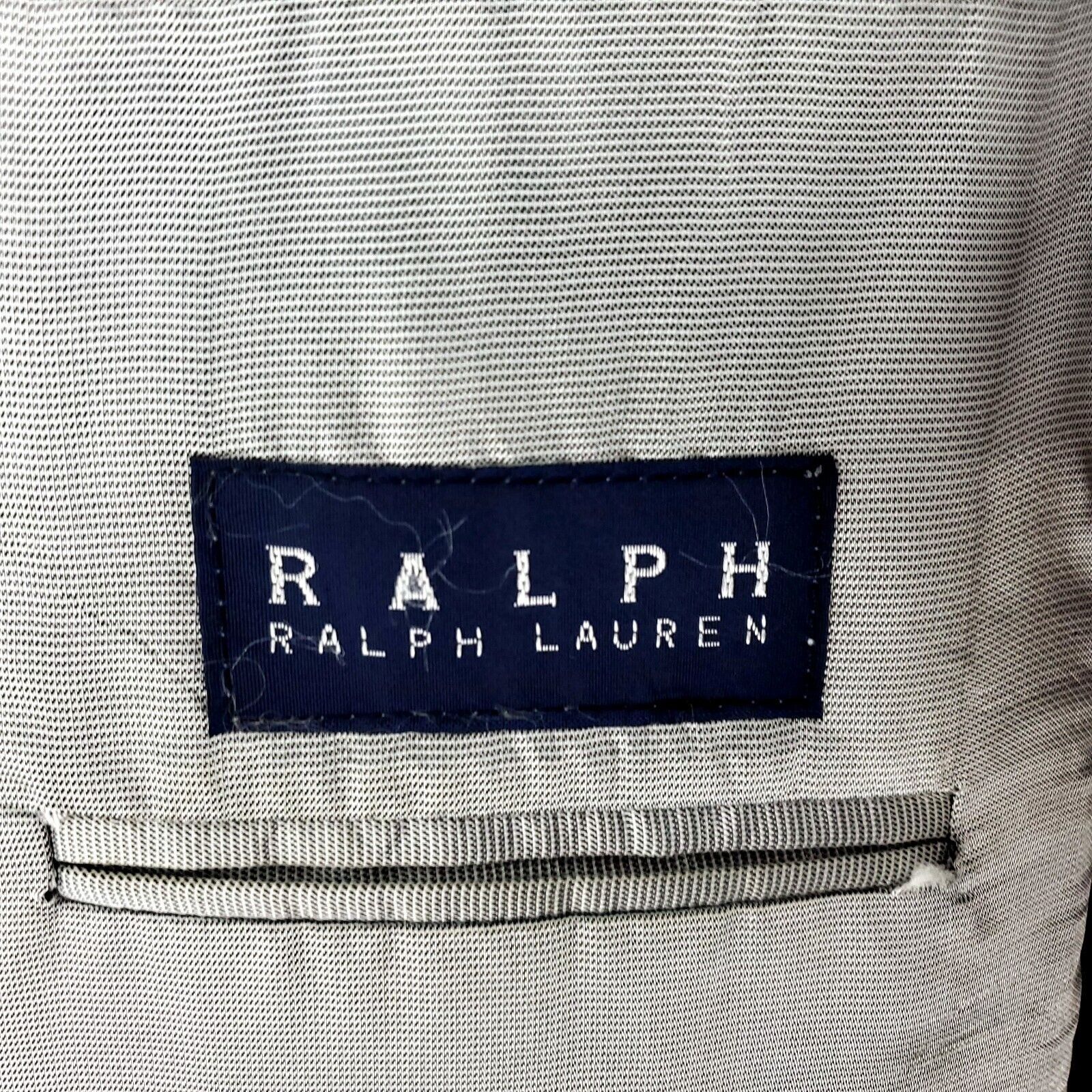 Ralph Lauren Ralph Lauren Wool Cashmere 3 Button Suit Jacket 48L Charcoal Size 48L - 7 Thumbnail